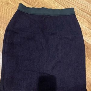 Express dark purple skirt